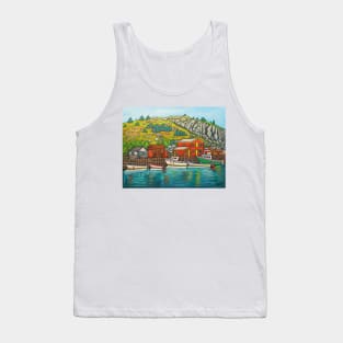 Colours of Quidi Vidi, Newfoundland Tank Top